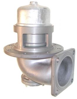 Пневматический донный клапан 4" с фильтром из нерж. cтали, секвенциальный. Фото 1