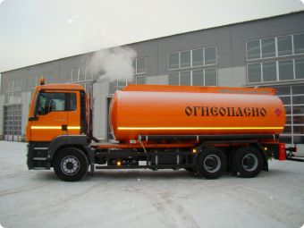В Россию была поставлена и введена в эксплуатацию цистерна на автомобильном шасси производства компании COBO.. Фото 2